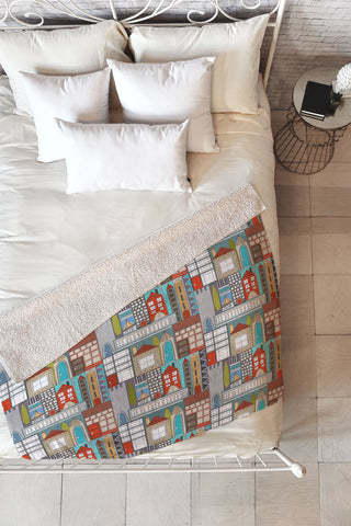 Sharon Turner Reside Fleece Throw Blanket