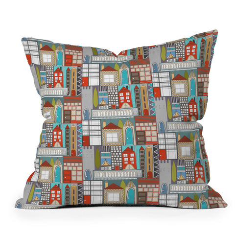 Sharon Turner Reside Throw Pillow