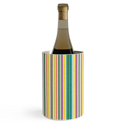 Sharon Turner retro stripe Wine Chiller