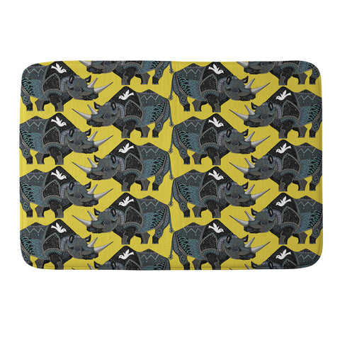 Sharon Turner Rhinoceros Memory Foam Bath Mat