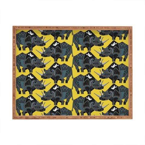 Sharon Turner Rhinoceros Rectangular Tray