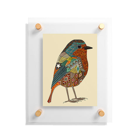 Sharon Turner robin vanilla Floating Acrylic Print
