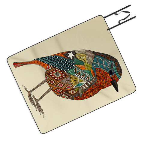 Sharon Turner robin vanilla Picnic Blanket