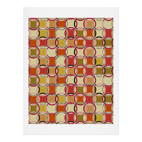 Sharon Turner Rorbaa Circles Art Print
