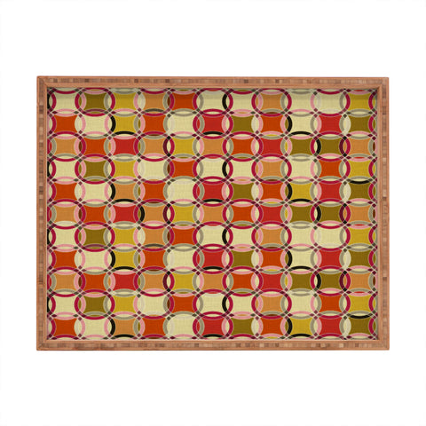 Sharon Turner Rorbaa Circles Rectangular Tray