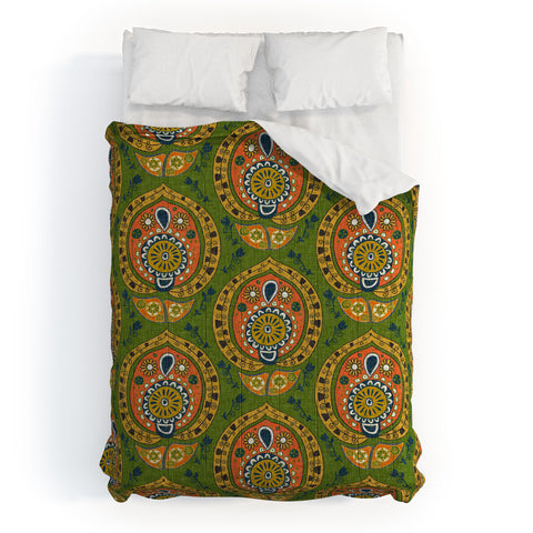 Sharon Turner safa green Comforter