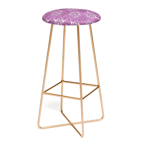Sharon Turner Saffreya Orchid Bar Stool