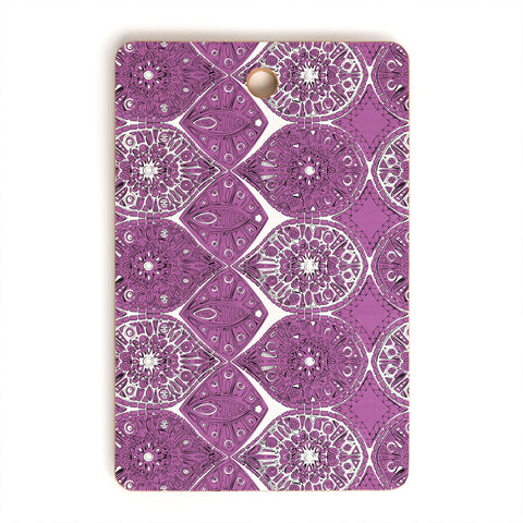 Sharon Turner Saffreya Orchid Cutting Board Rectangle