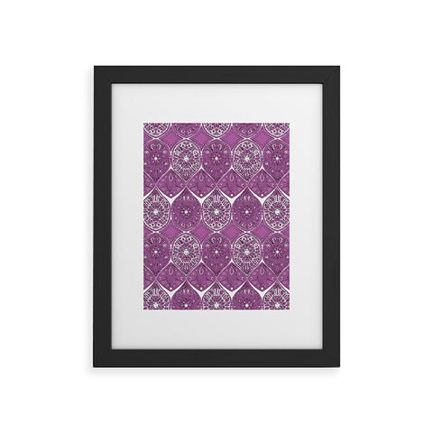 Sharon Turner Saffreya Orchid Framed Art Print