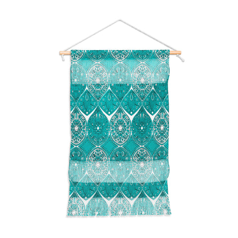 Sharon Turner Saffreya Turquoise Wall Hanging Portrait