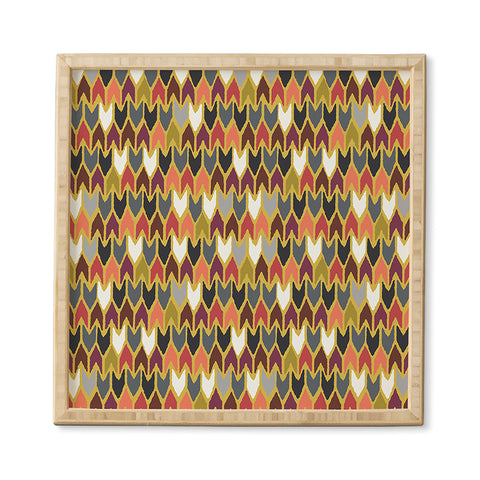 Sharon Turner Saffron Pepper Framed Wall Art