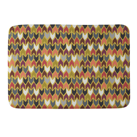 Sharon Turner Saffron Pepper Memory Foam Bath Mat