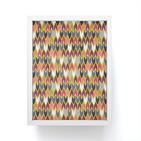 Sharon Turner Saffron Pepper Framed Mini Art Print