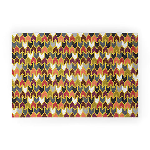 Sharon Turner Saffron Pepper Welcome Mat