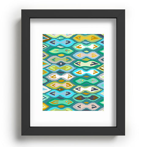 Sharon Turner Sagar ikat Recessed Framing Rectangle