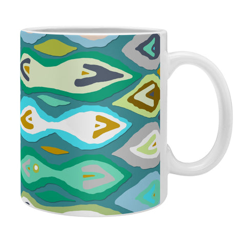 Sharon Turner Sagar ikat Coffee Mug