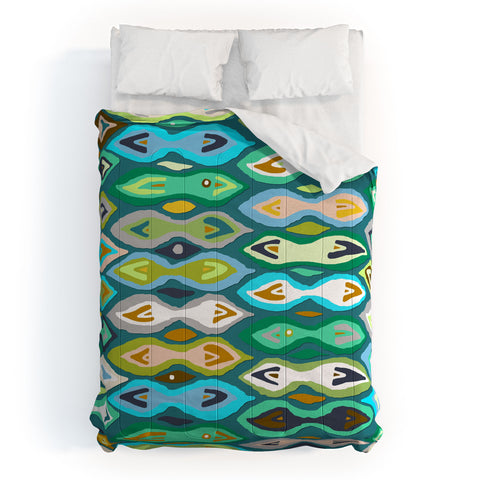 Sharon Turner Sagar ikat Comforter