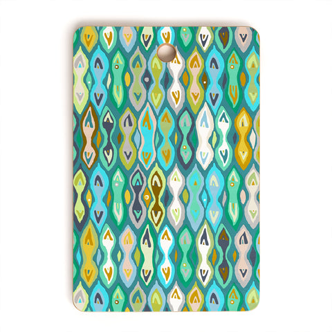 Sharon Turner Sagar ikat Cutting Board Rectangle