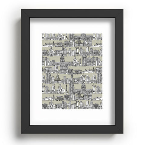 Sharon Turner San Francisco Linen Recessed Framing Rectangle