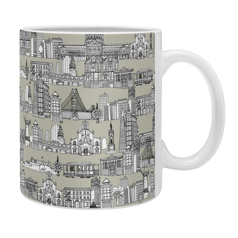Sharon Turner San Francisco Linen Coffee Mug