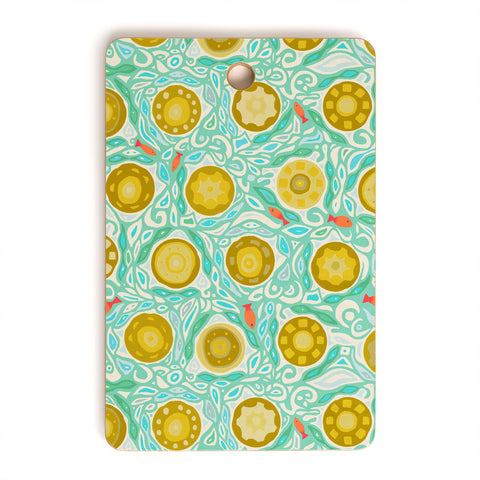 Sharon Turner sandcastles Cutting Board Rectangle