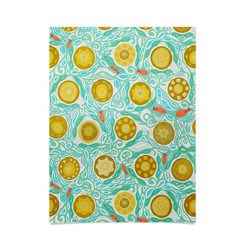 Sharon Turner sandcastles Poster