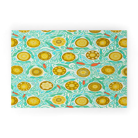 Sharon Turner sandcastles Welcome Mat