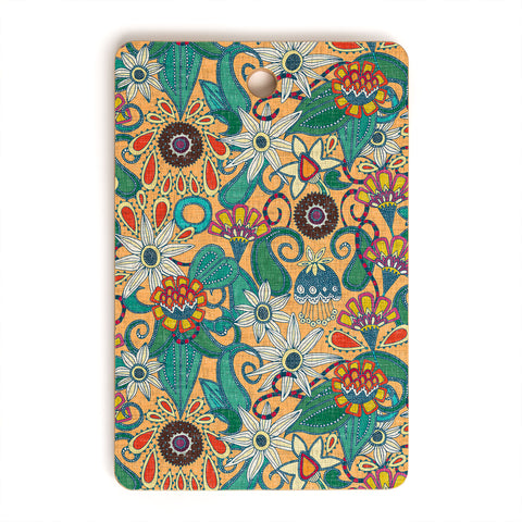 Sharon Turner sarilmak apricot Cutting Board Rectangle