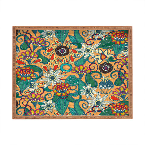 Sharon Turner sarilmak apricot Rectangular Tray