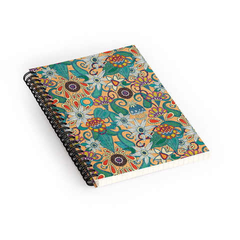 Sharon Turner sarilmak apricot Spiral Notebook