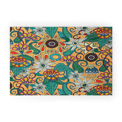 Sharon Turner sarilmak apricot Welcome Mat