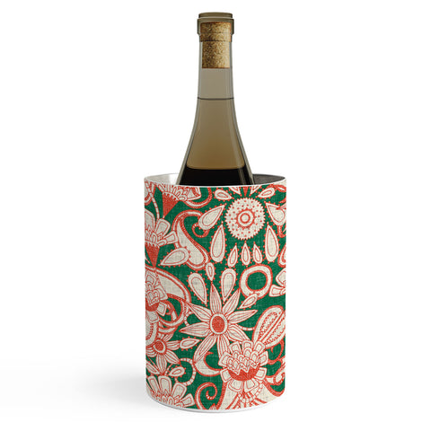 Sharon Turner sarilmak green orange Wine Chiller