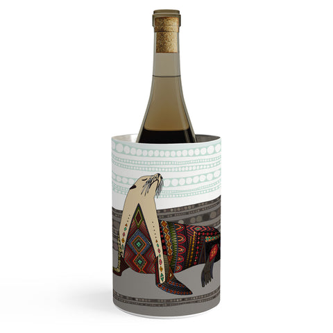 Sharon Turner sea lion Wine Chiller