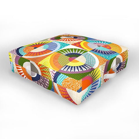 Sharon Turner Seaview Beauty Outdoor Floor Cushion