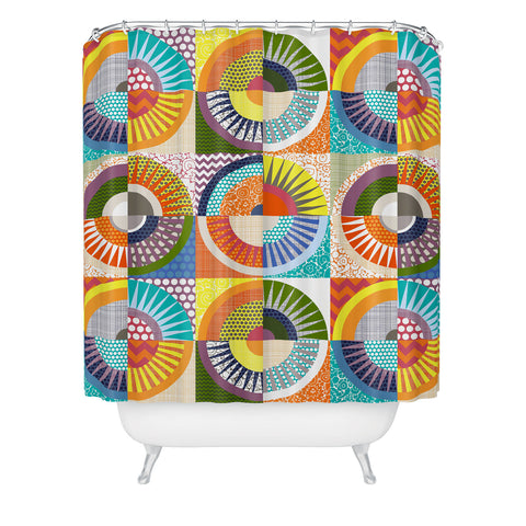 Sharon Turner Seaview Beauty Shower Curtain