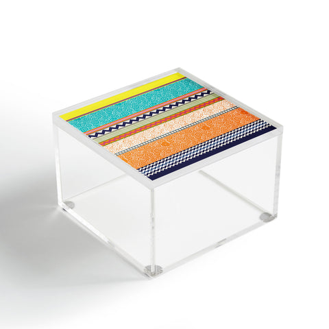 Sharon Turner Seaview Beauty Stripe Acrylic Box