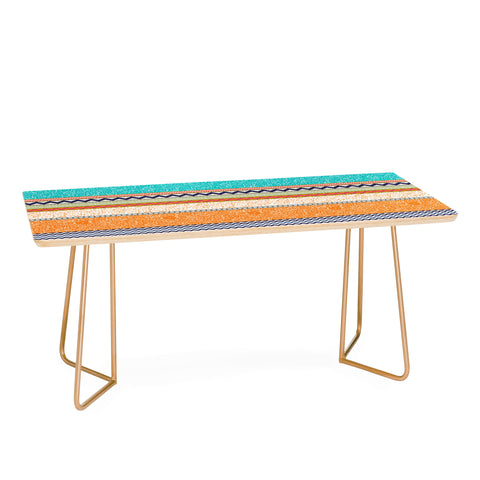 Sharon Turner Seaview Beauty Stripe Coffee Table