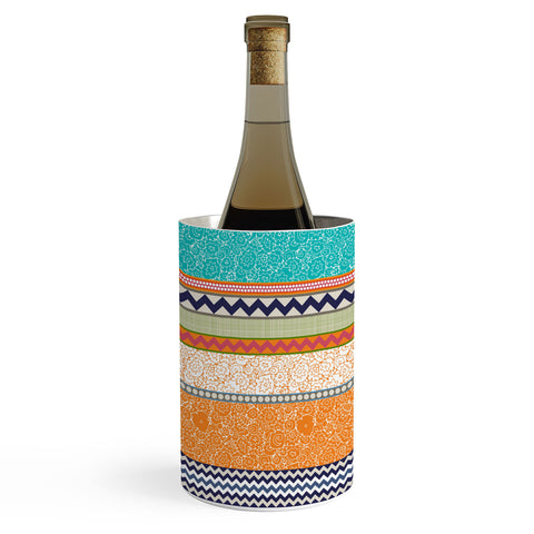 Sharon Turner Seaview Beauty Stripe Wine Chiller