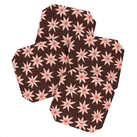 Sharon Turner sema brown Coaster Set
