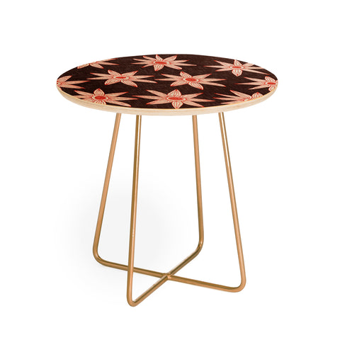 Sharon Turner sema brown Round Side Table