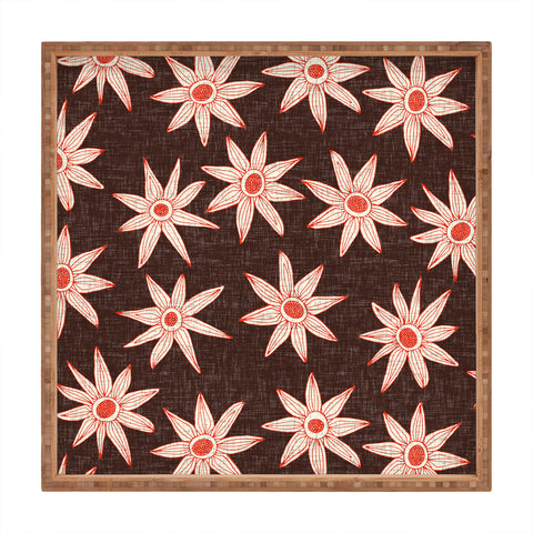 Sharon Turner sema brown Square Tray