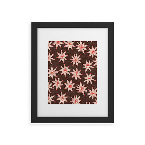 Sharon Turner sema brown Framed Art Print