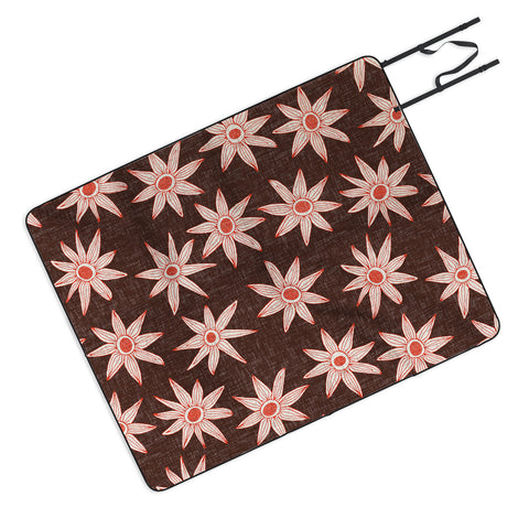 Sharon Turner sema brown Picnic Blanket