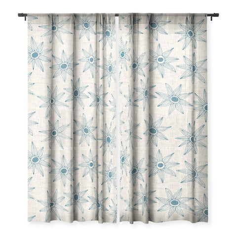 Sharon Turner sema cream blue Sheer Non Repeat