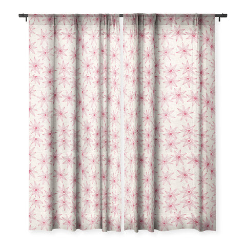 Sharon Turner sema cream Sheer Window Curtain