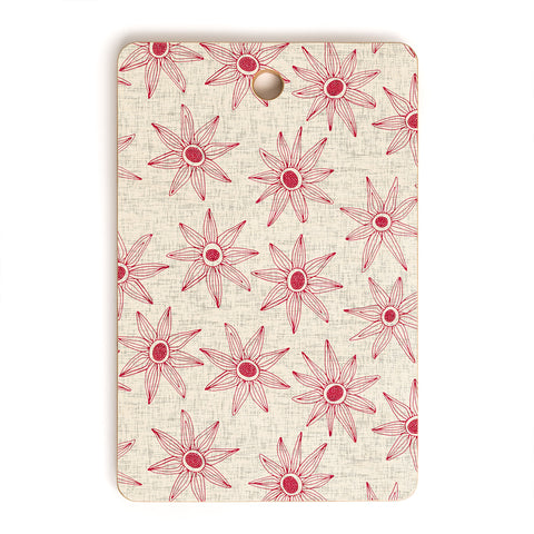Sharon Turner sema cream Cutting Board Rectangle
