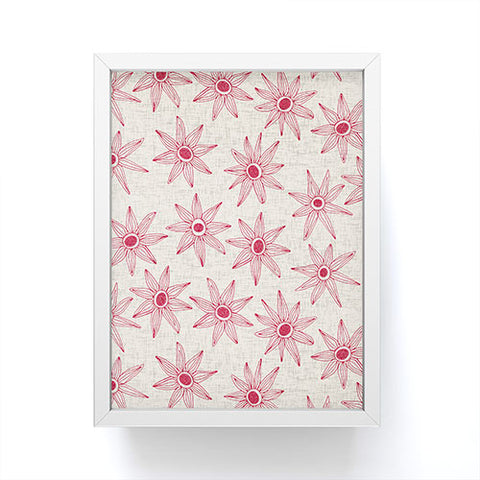 Sharon Turner sema cream Framed Mini Art Print
