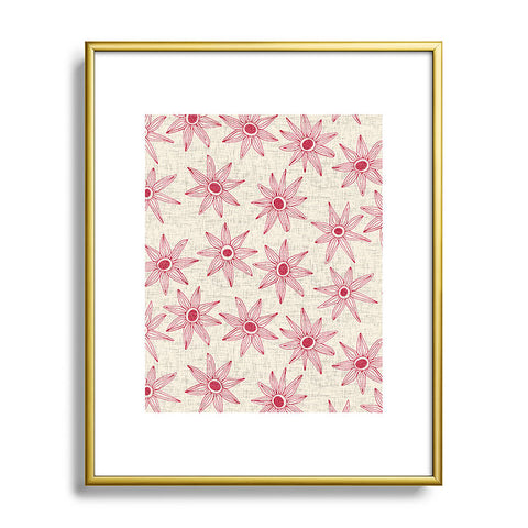 Sharon Turner sema cream Metal Framed Art Print