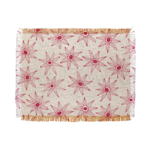 Sharon Turner sema cream Throw Blanket