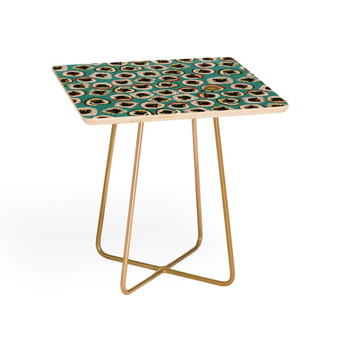 Sharon Turner sheep sushi blue Side Table